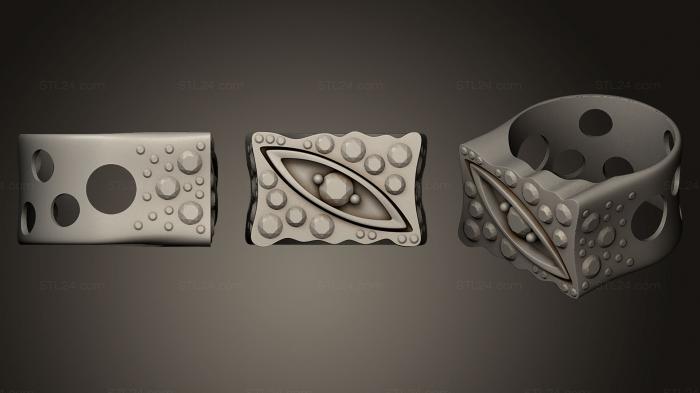 Jewelry rings (ring 61, JVLRP_0163) 3D models for cnc